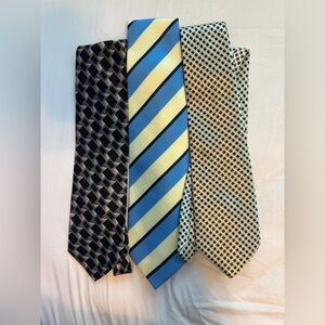 Designer Tie Bundle #10 | Hugo Boss Men’s Ties (Set of 3)